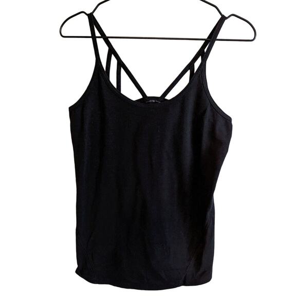 Calia by Carrie Underwood Womens Sz S Strappy Spaghetti Strap Tank Top Black - Picture 1 of 3